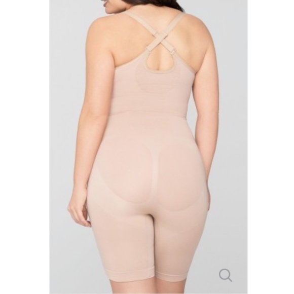 LAST ONE AVAILABLE New BodyWrap Catwalk High Waist Long Leg Bodysuit Size Large - Picture 4 of 13